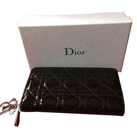 porte monnai dior|grand portefeuille femme Dior.